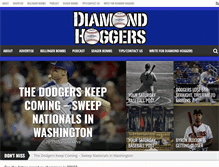 Tablet Screenshot of diamondhoggers.com